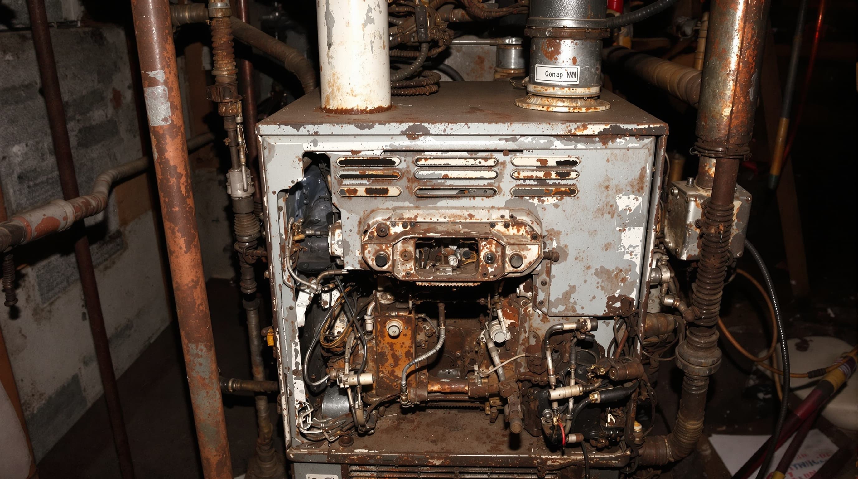 Before: Furnace Replacement